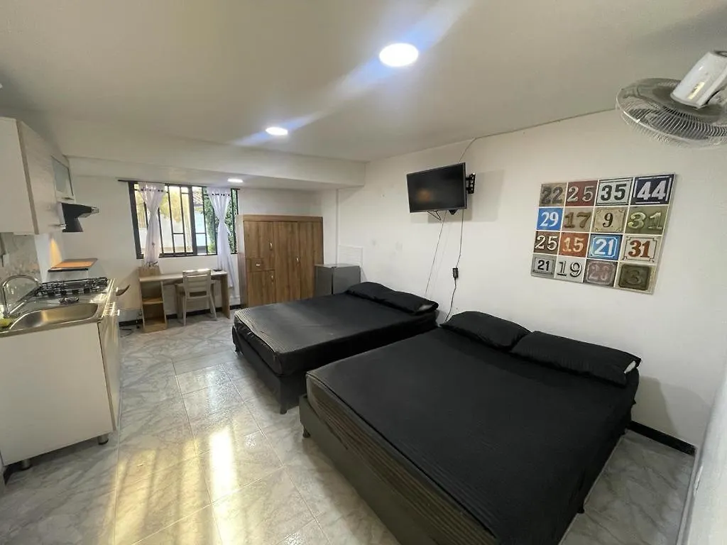 Appartement Apartamento De 2 Camas Al Lado De La Unidad Deportiva De Belen Y A 10 Minutos De Plaza Mayor - 4 à Medellín 0*,  Colombie